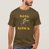 "人生は最高 Tシャツ (正面)