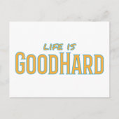 人生は楽しい ポストカード (正面)