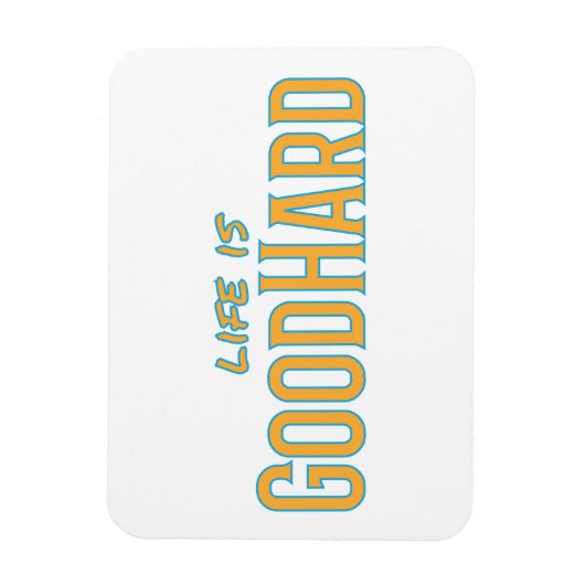 人生は楽しい マグネット (縦)