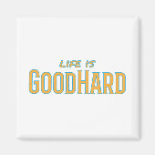 人生は楽しい マグネット (正面)