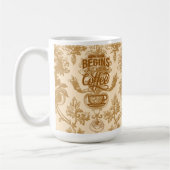 人生は次から始まる コーヒーマグカップ (左)