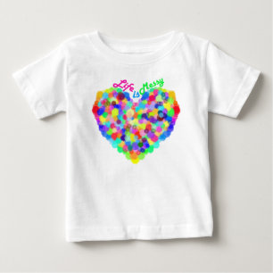 人生は汚い！ ベビーTシャツ