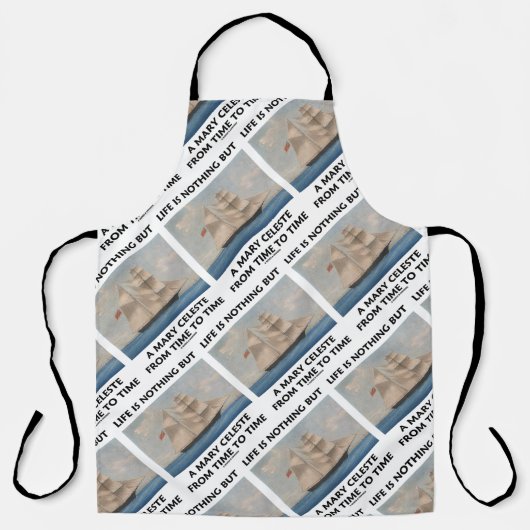 人生は決してメアリーのセレブな時間にすぎない エプロン (正面)