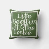 人生は湖から始まる クッション (裏面)