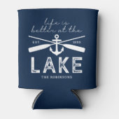 人生は湖の家族の名前でより良い 缶クーラー (正面)