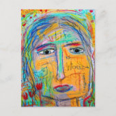 人生は激しい ポストカード (正面)