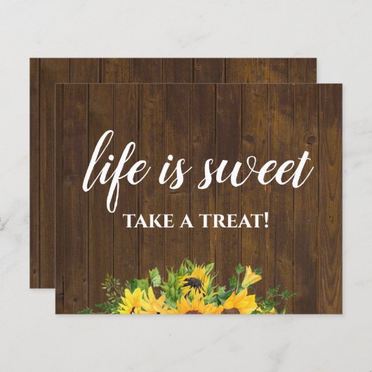 人生は甘い素朴よ結婚 (正面/裏面)