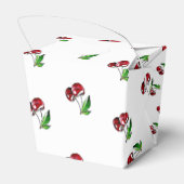 人生は甘い、さくらんぼパーティーキャンディフェイスボックス フェイバーボックス (裏面サイド)