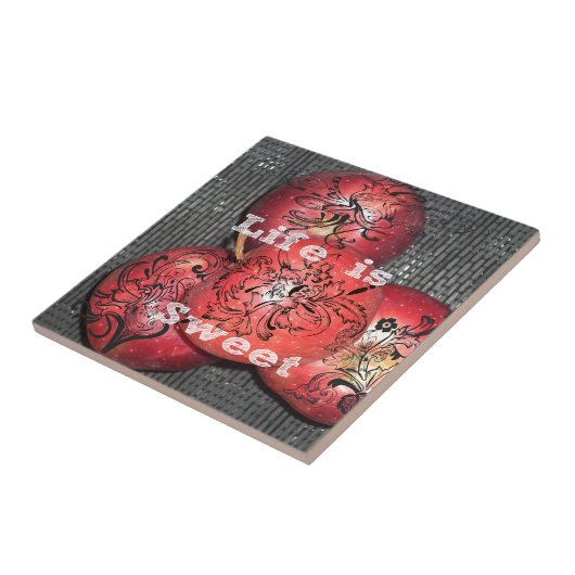 人生は甘い タイル (側面)