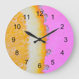 人生は甘酸っぱい ラージ壁時計