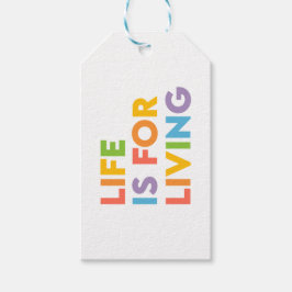 人生は生きるためだ ギフトタグ