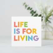 人生は生きるためだ シーズンカード (スタンド正面)