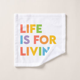 人生は生きるためだ バスタオルセット