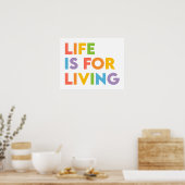 人生は生きるためだ ポスター (キッチン)