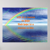 人生は生きる ポスター (正面)