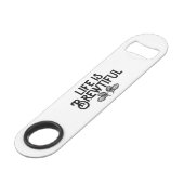 人生は生き生きとしている スピード栓抜き (正面アングル)