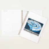 人生は画期的な冒険地質時代のユーモアである プランナー手帳 (ディスプレー)