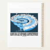 人生は画期的な冒険地質時代のユーモアである プランナー手帳 (裏面)