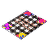 人生は白黒には短考え過ぎ ノートブック (左側)