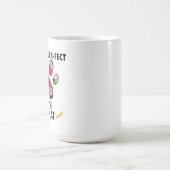人生は目的のマグカップ コーヒーマグカップ (中央)