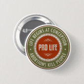 人生は着想に始まる 缶バッジ (正面&裏面)