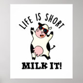 人生は短いミルクおもしろいだ ポスター (正面)