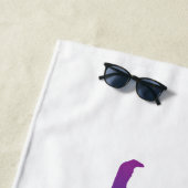 人生は短いレッツダンス ビーチタオル (インサイチュ)