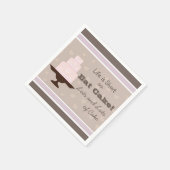 人生は短い食べか スタンダードカクテルナプキン (角)