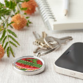 人生は短い – デザッ食べト最初である。 キーホルダー (側面)