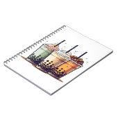 人生は短い、ボバを飲む ノートブック (左側)