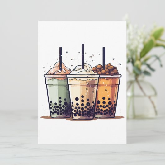 人生は短い、ボバを飲む 招待状 (スタンド正面)