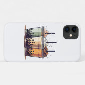 人生は短い、ボバを飲む Case-Mate iPhoneケース (裏面(横))