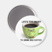 人生は短い マグネット (正面/裏面)