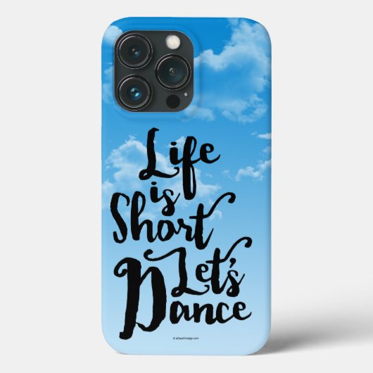 人生は短い、踊ろう！ ケースメイト iPhoneケース Case-Mate iPhoneケース (裏面)