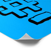 人生は短い、YOLO ポスター (角)