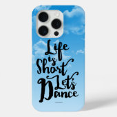人生は短いLet's Dance Case-Mate iPhone Case iPhoneケース (裏面)