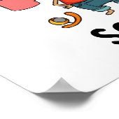 人生は短くて私は – 短おもしろいい人 ポスター (角)