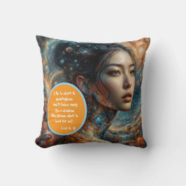 人生は短く、宇宙芸術は女性と クッション