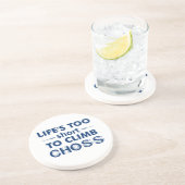 人生は短すぎてコースに登れない コースター (側面)