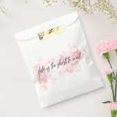 人生は短すぎて待つ暇はない フェイバーバッグ (封をした状態)