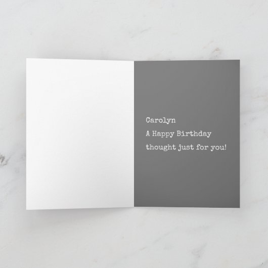 人生は短すぎて計画カードを作る時間を無駄にできない カード (内部)