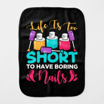 人生は短すぎて退屈な爪、 ネイルがない