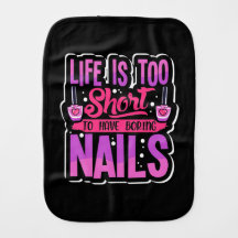 人生は短すぎて退屈な爪、 ネイル