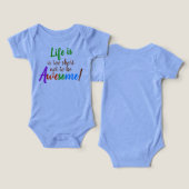 人生は短すぎる素晴らしことわざ (デザイン正面&裏面)