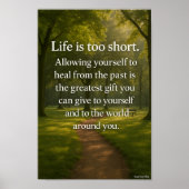 人生は短すぎる ポスター (正面)