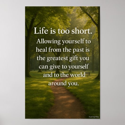 人生は短すぎる ポスター (正面)