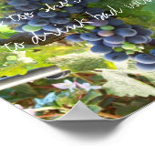 人生は短すぎる…悪い酒を飲む ポスター (角)