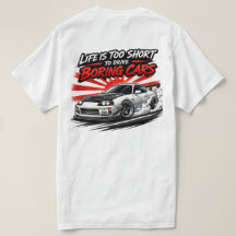 人生は短すぎるTシャツ