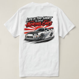人生は短すぎるTシャツ Tシャツ