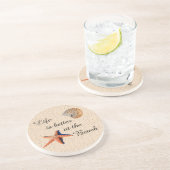 人生は砂岩の方がビーチだ コースター (側面)